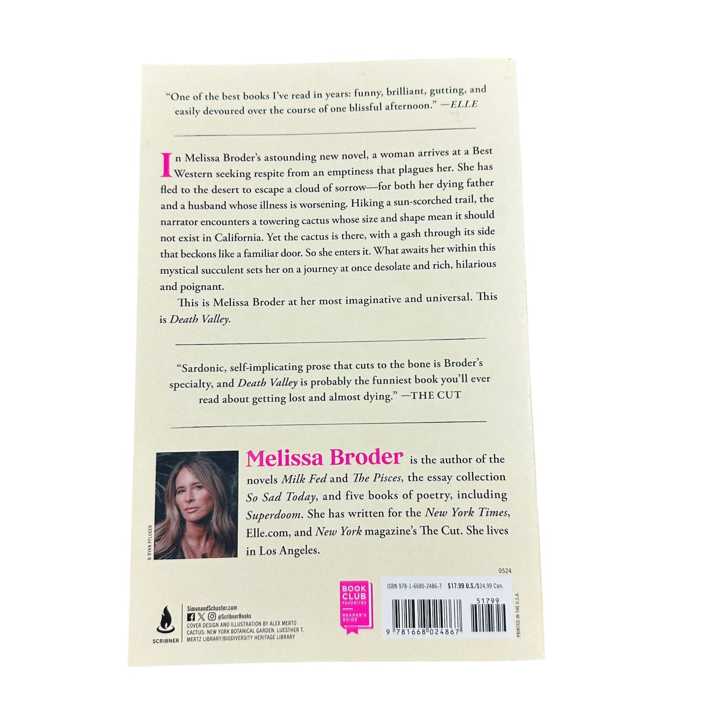 Death Valley by Marissa Broder (USED)