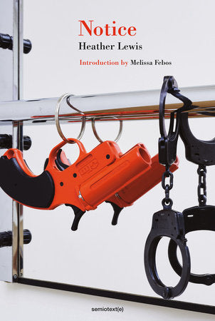 Notice by Heather Lewis PB