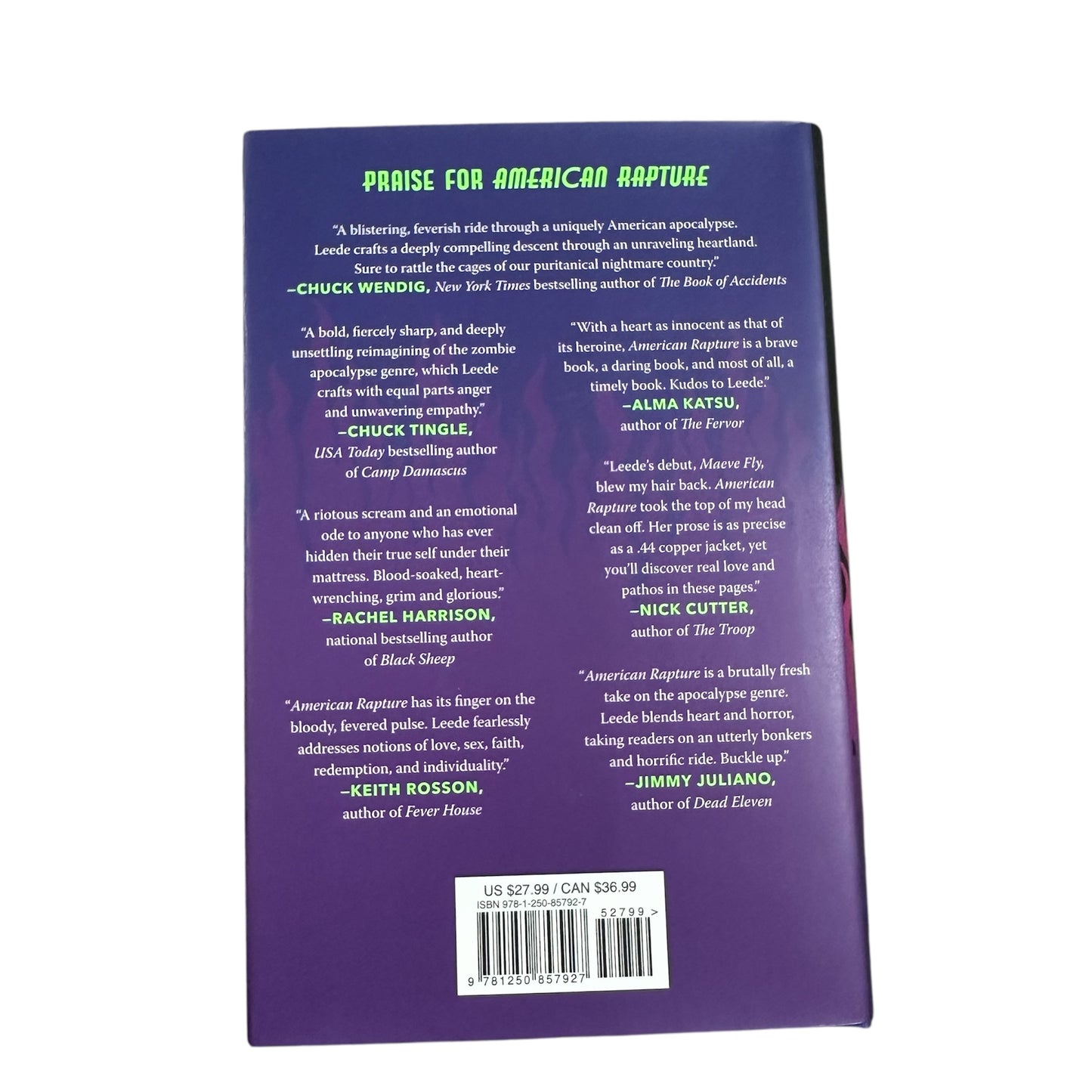 American Rapture by CJ Leede (USED)