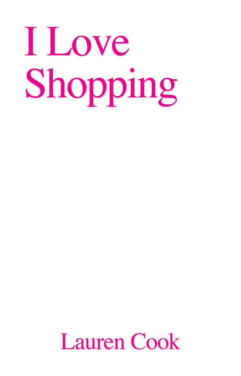 I Love Shopping By Lauren Cook PB