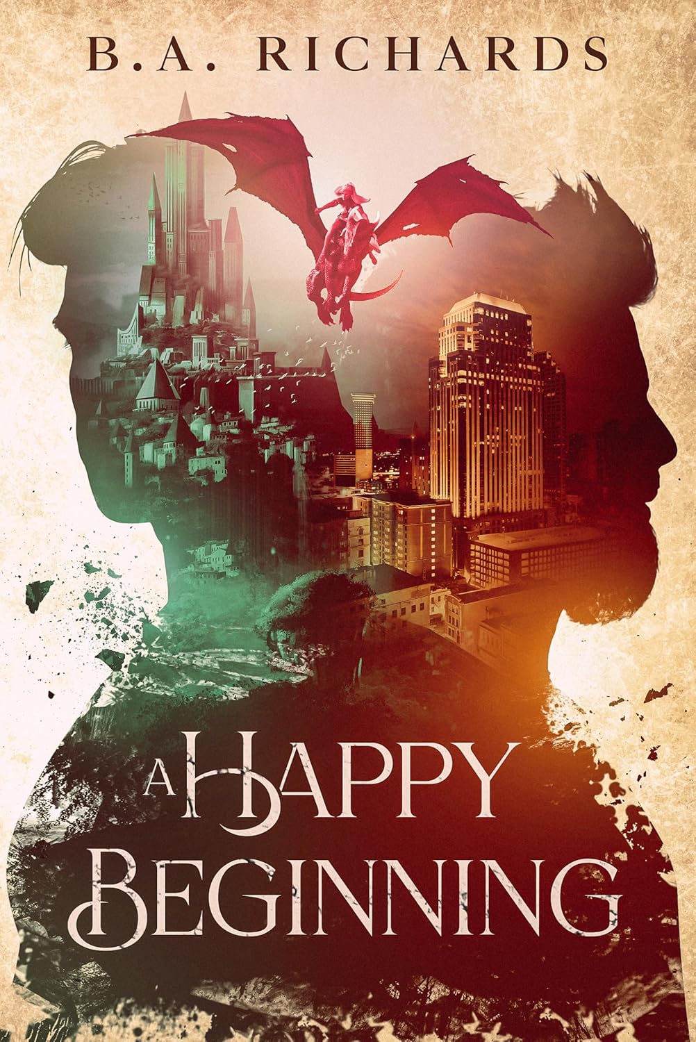 A Happy Beginning by B.A. Richards PB