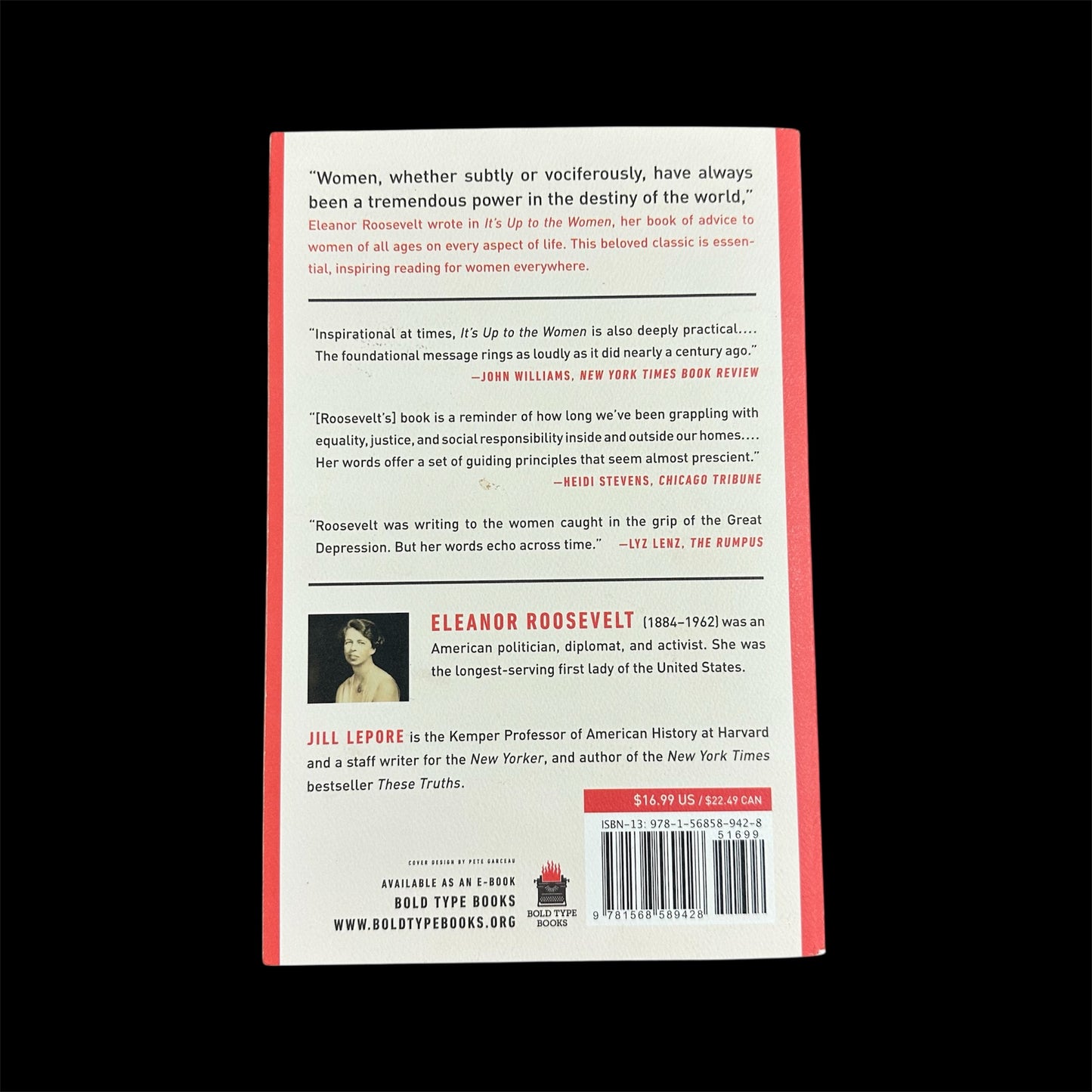 It’s Up To The Women by Eleanor Roosevelt (USED)