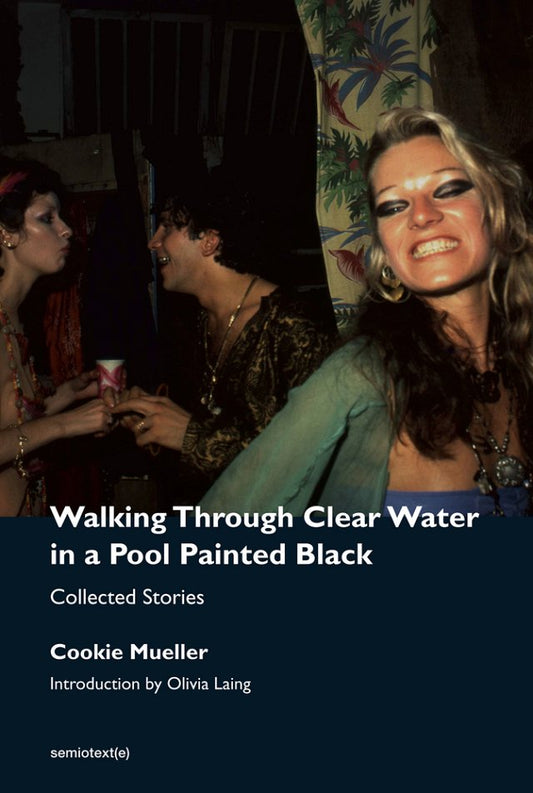 Walking Through Clear Water in a Pool Painted Black by Cookie Mueller PB