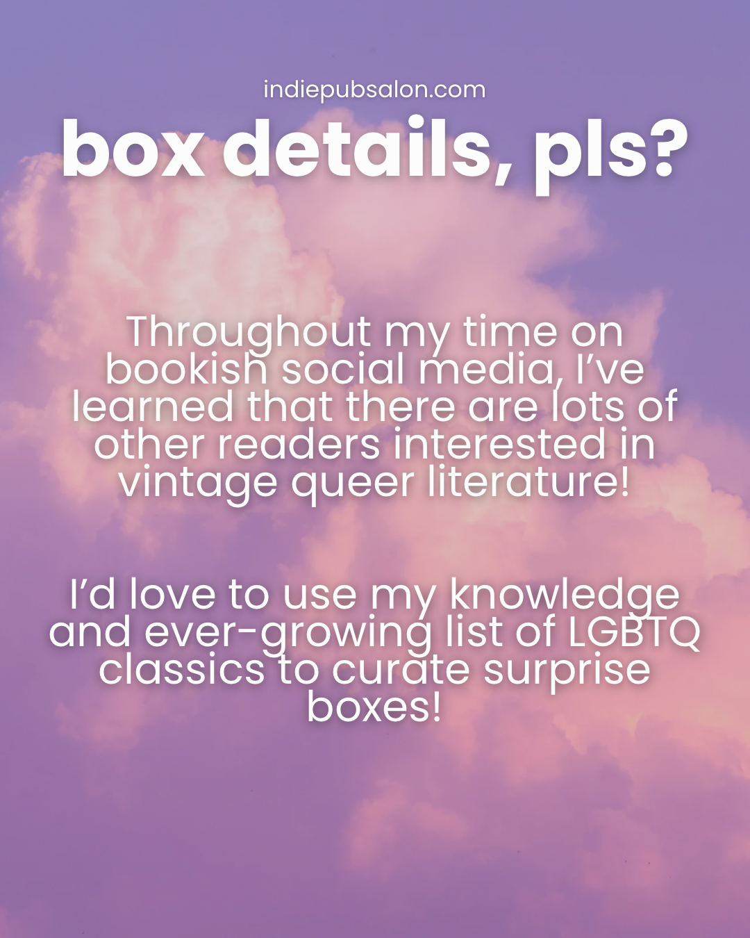 Queer Classics Surprise Box of 3 Books!