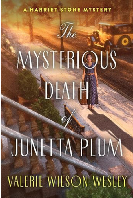 The Mysterious Death of Junetta Plum by Valerie Wilson Wesley HC