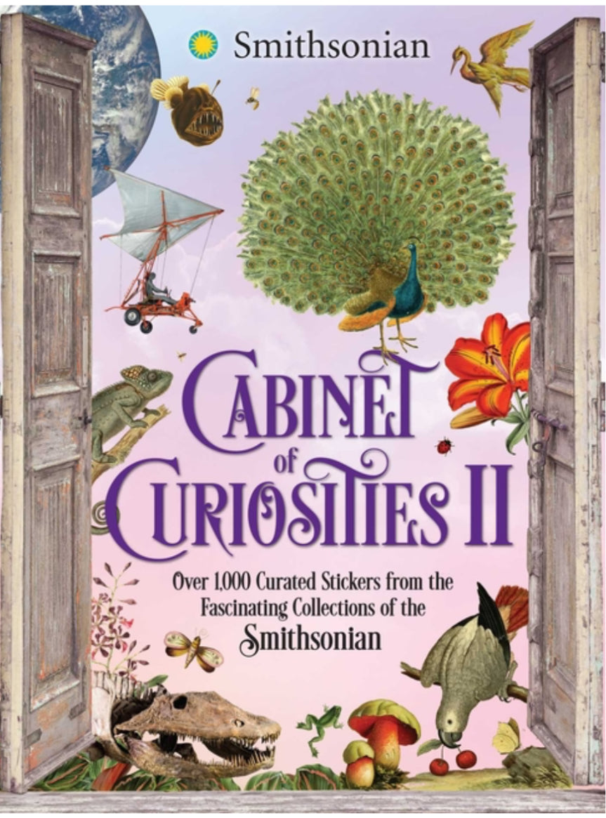 Cabinet of Curiosities II: Over 1,000 Curated Stickers from the Fascinating Collections of the Smithsonian HC