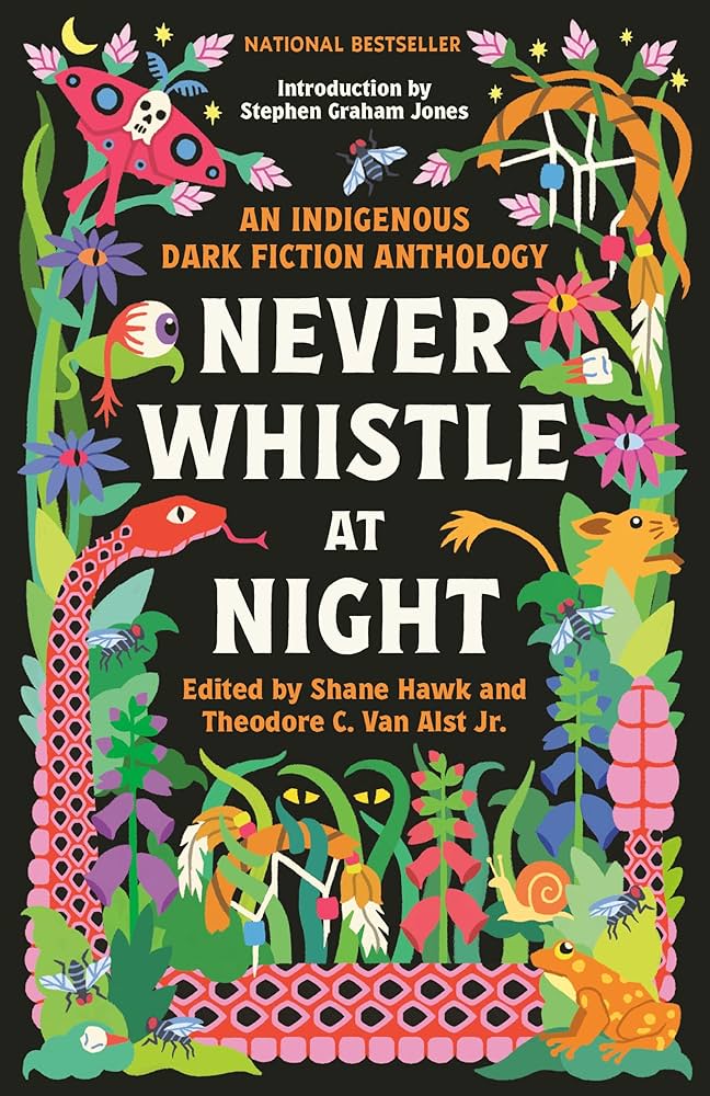 Never Whistle at Night: An Indigenous Dark Fiction Anthology edited by Shane Hawk & Theodore C. Van Alst PB