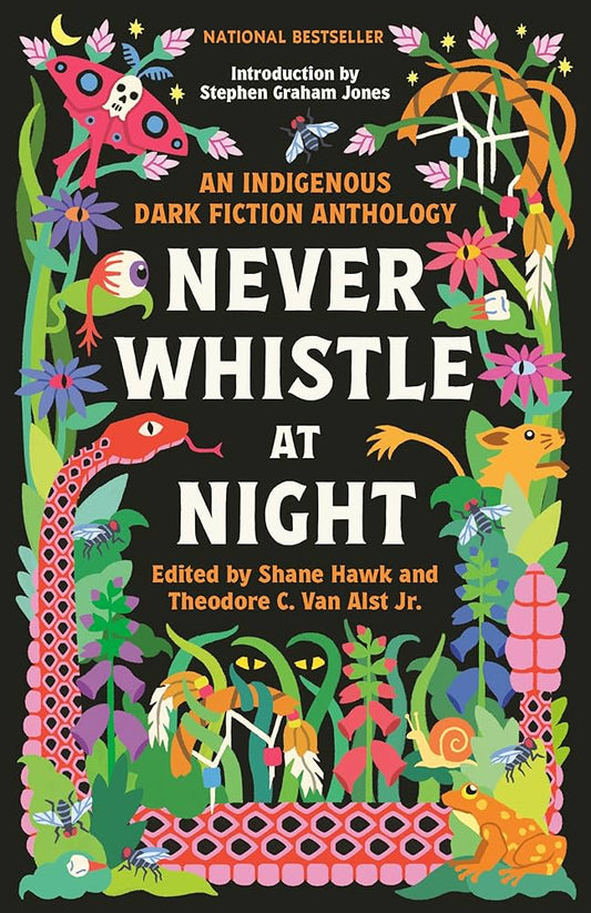 Never Whistle at Night: An Indigenous Dark Fiction Anthology edited by Shane Hawk & Theodore C. Van Alst PB