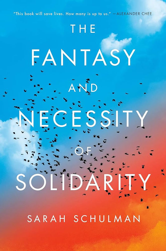 The Fantasy and Necessity of Solidarity by Sarah Schulman HC