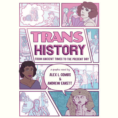 Trans History: A Graphic Novel: From Ancient Times to the Present Day by Alex L. Combs & Andrew Eakett PB