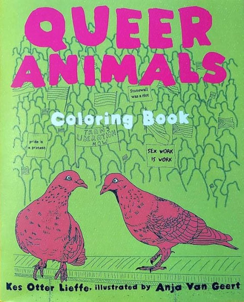 Queer Animals Coloring Book (ZINE)