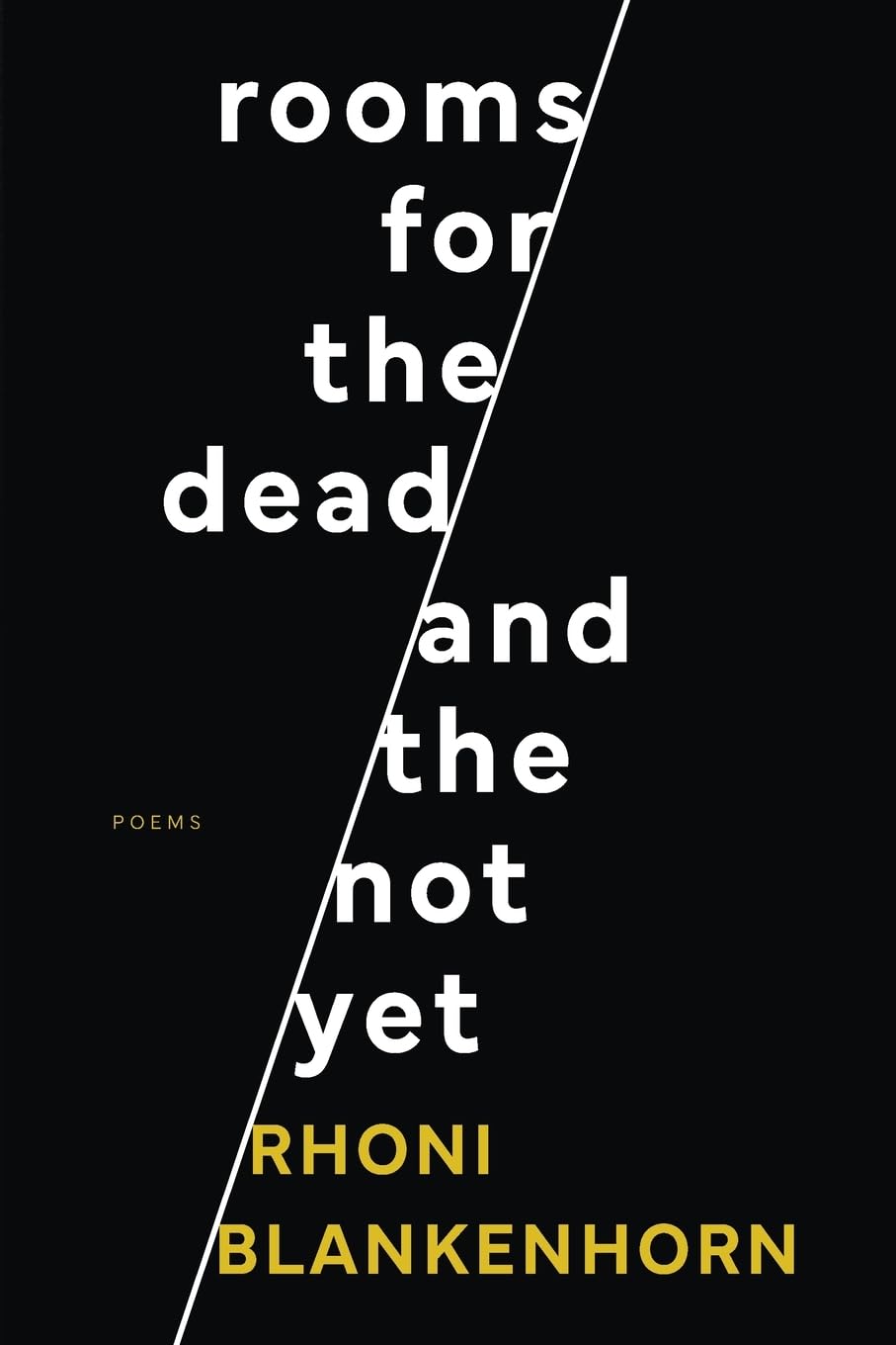 Rooms for the Dead and the Not Yet by Rhoni Blankenhorn PB