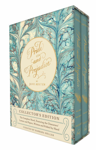 Pride and Prejudice (Collector's Edition): The Complete Novel, Featuring the Characters' Letters and Papers, Written and Folded by Hand by Jane Austen & Barbara Heller