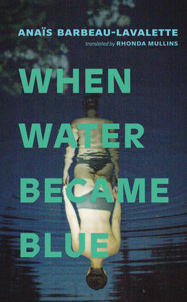 When Water Became Blue by Anaïs Barbeau Lavalette PB