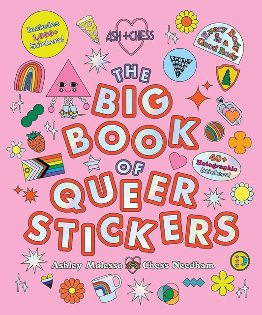 The Big Book of Queer Stickers by Ash + Chess HC