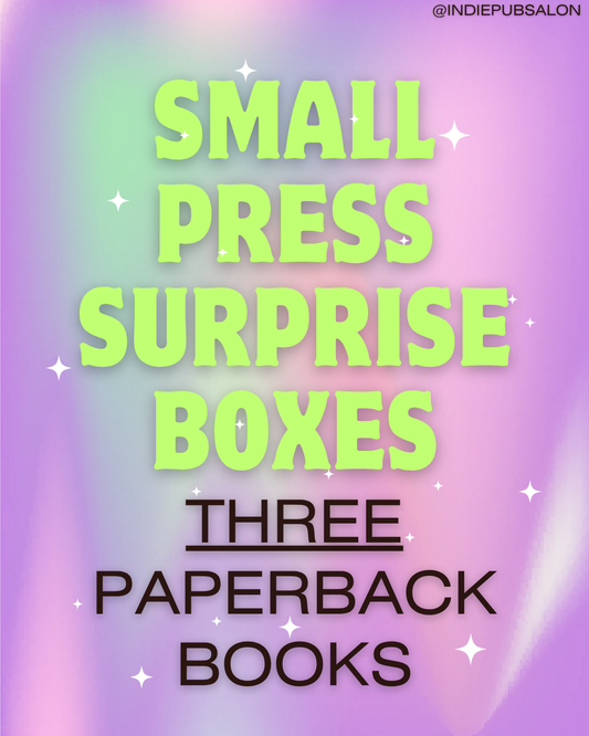 Small Press Surprise Box- Three (3) Paperback Books!