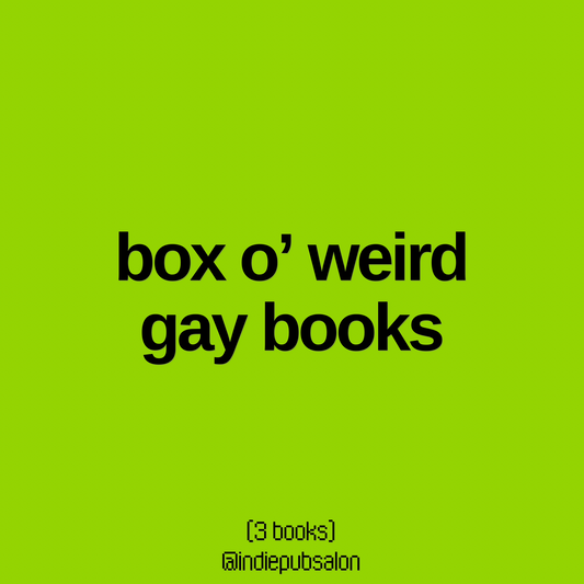 Box O’ Weird Gay Books (3 books)
