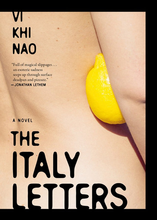 The Italy Letters by Vi Khi Nao PB